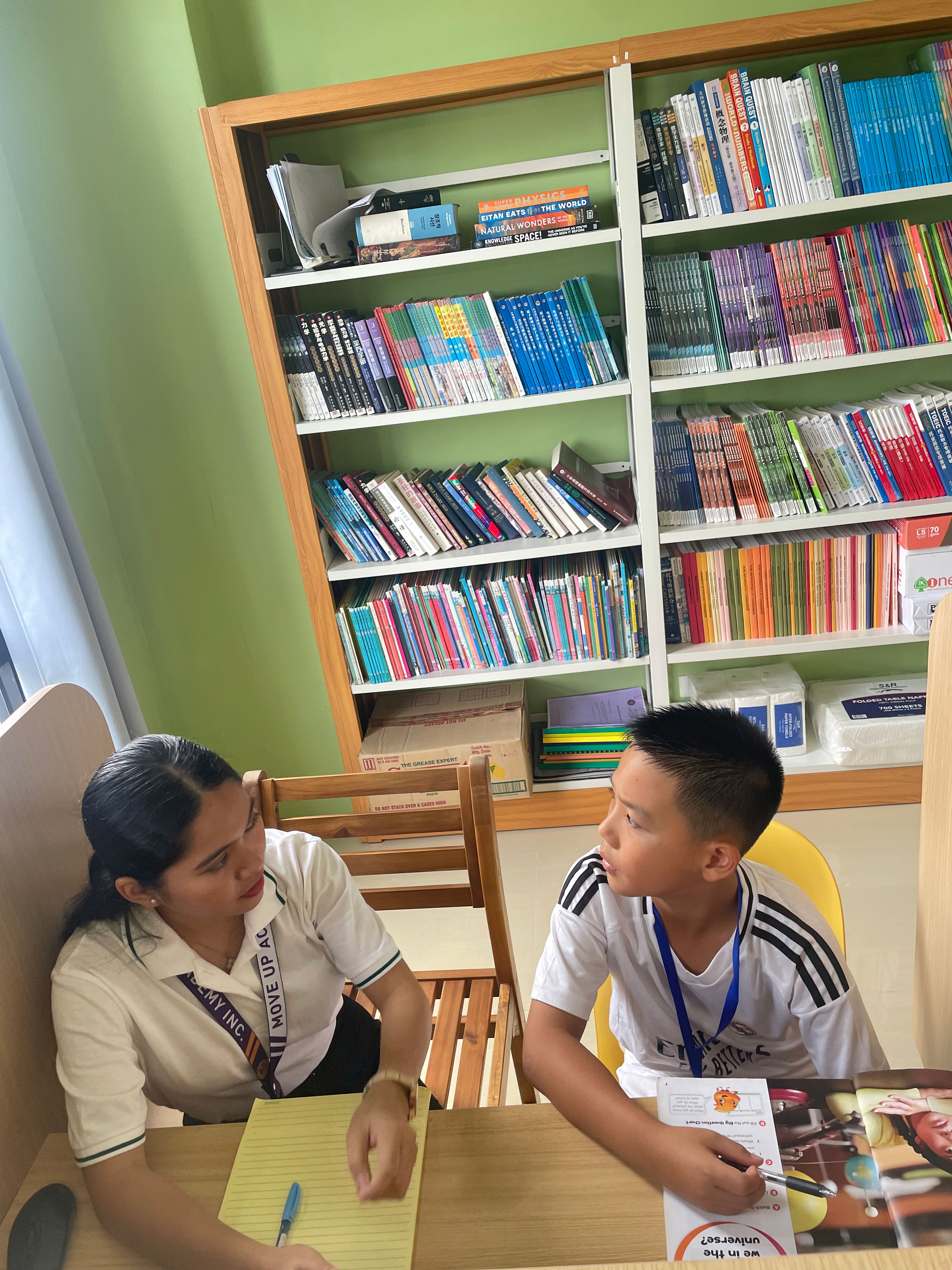 Small group class discussion